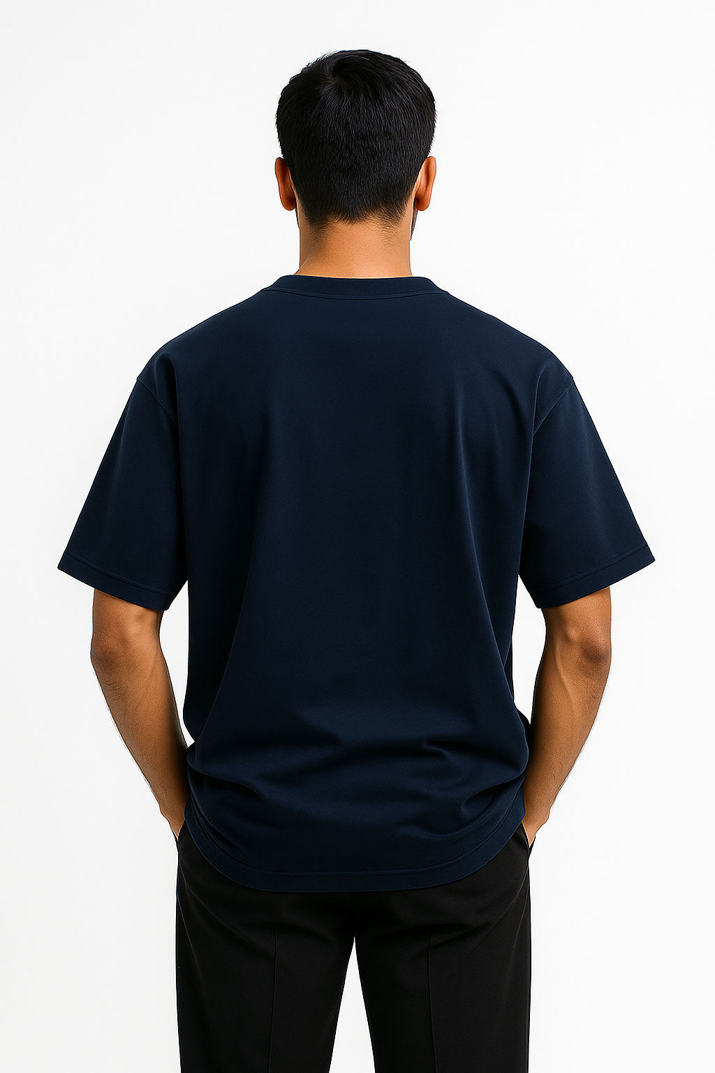 Oversized Solid - Navy Blue