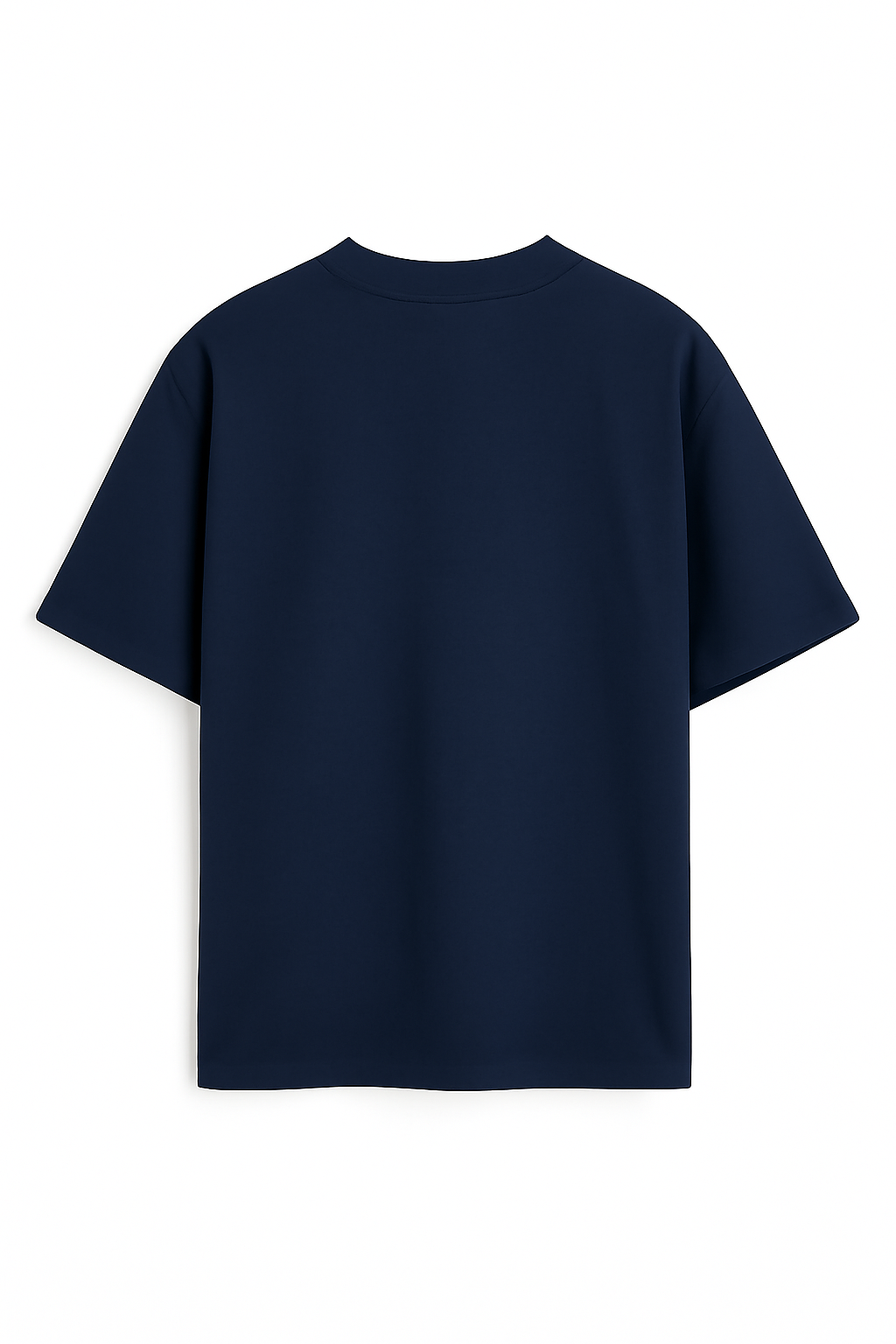 Terry Oversized Tee - Navy Blue