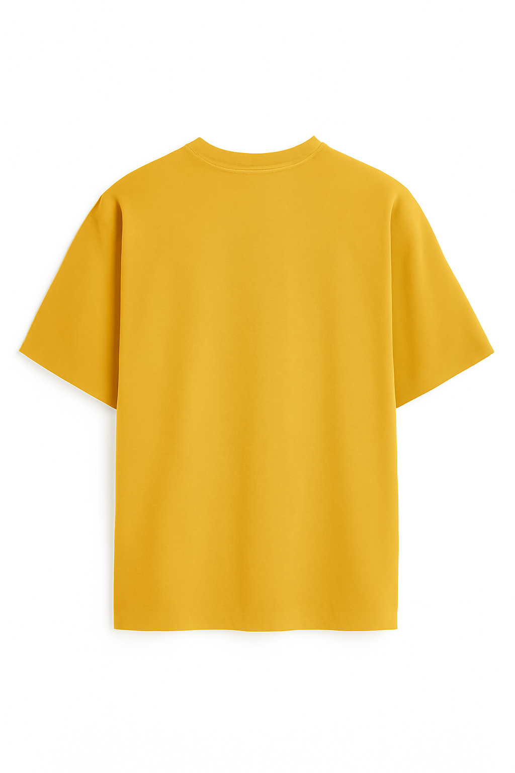 Oversized Solid -Mustard Yellow