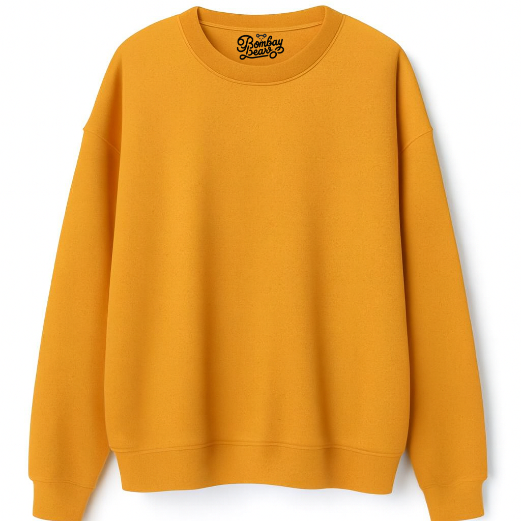 Sweatshirt- Mustard Yellow