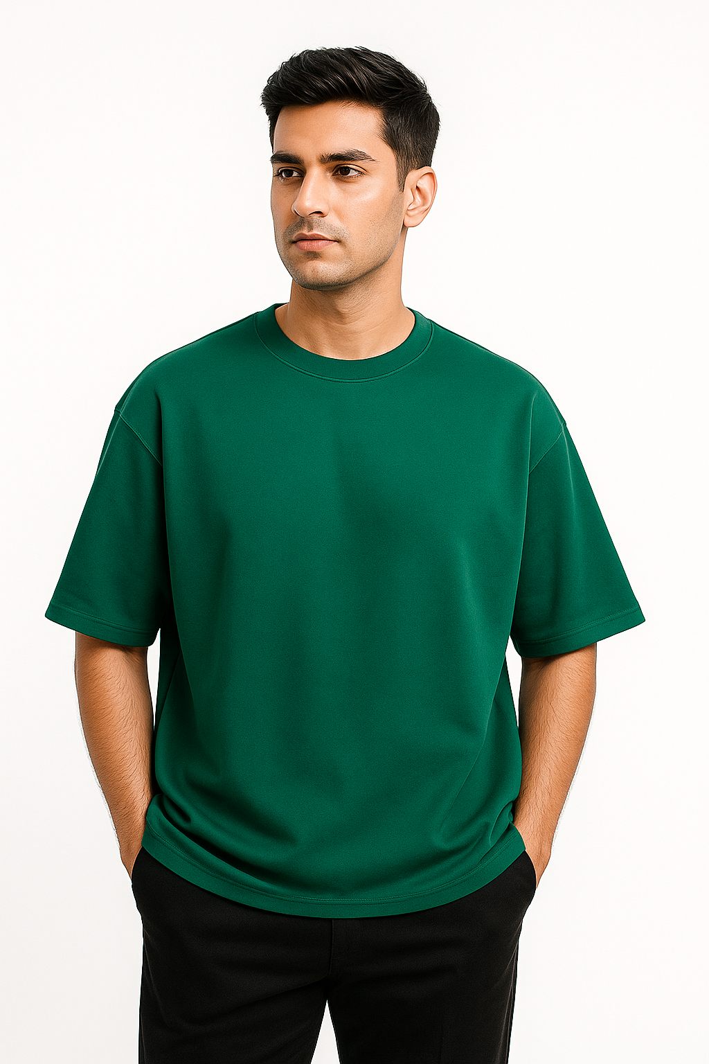 Terry Oversized Tee - Jade