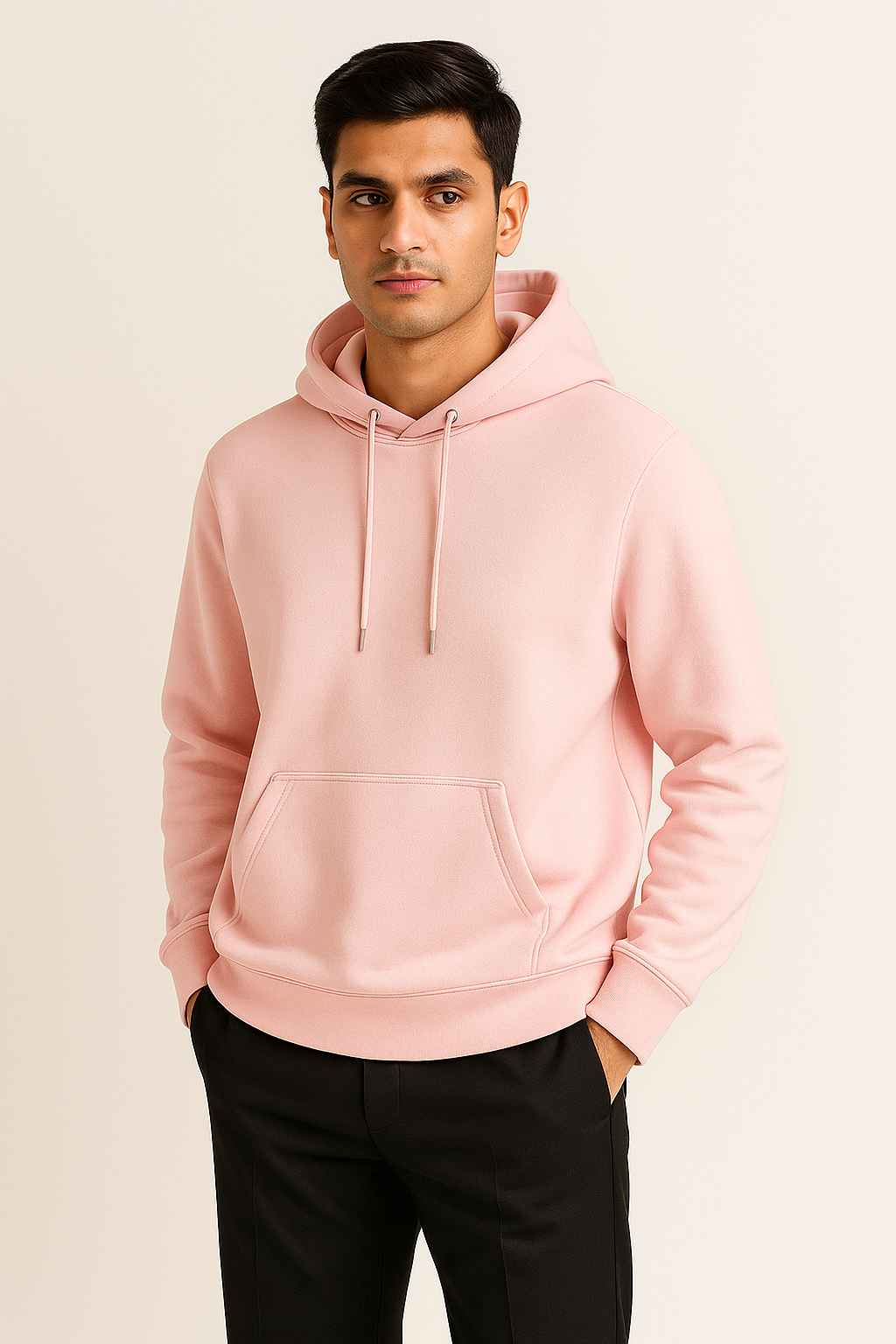 Hoodie - Light Baby Pink
