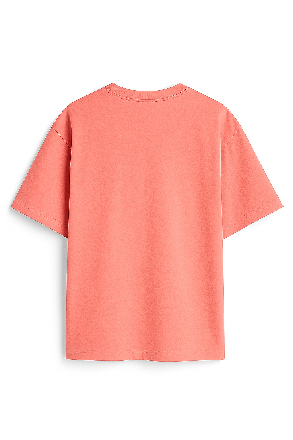 Terry Oversized Tee - Flamingo
