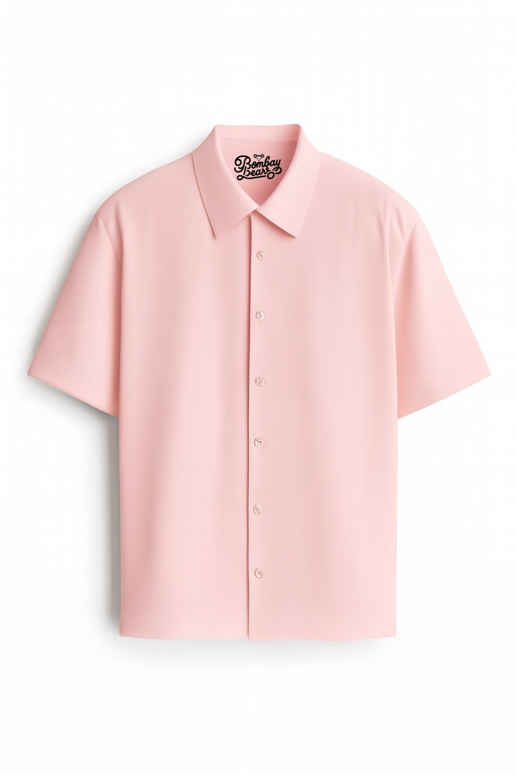 Oversized Shirt - Light Baby Pink