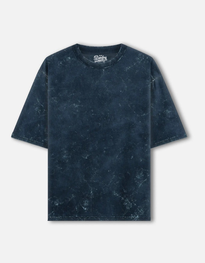 Acid Wash - Navy Blue