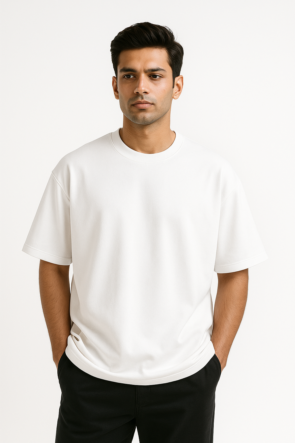 Oversized Solid - White