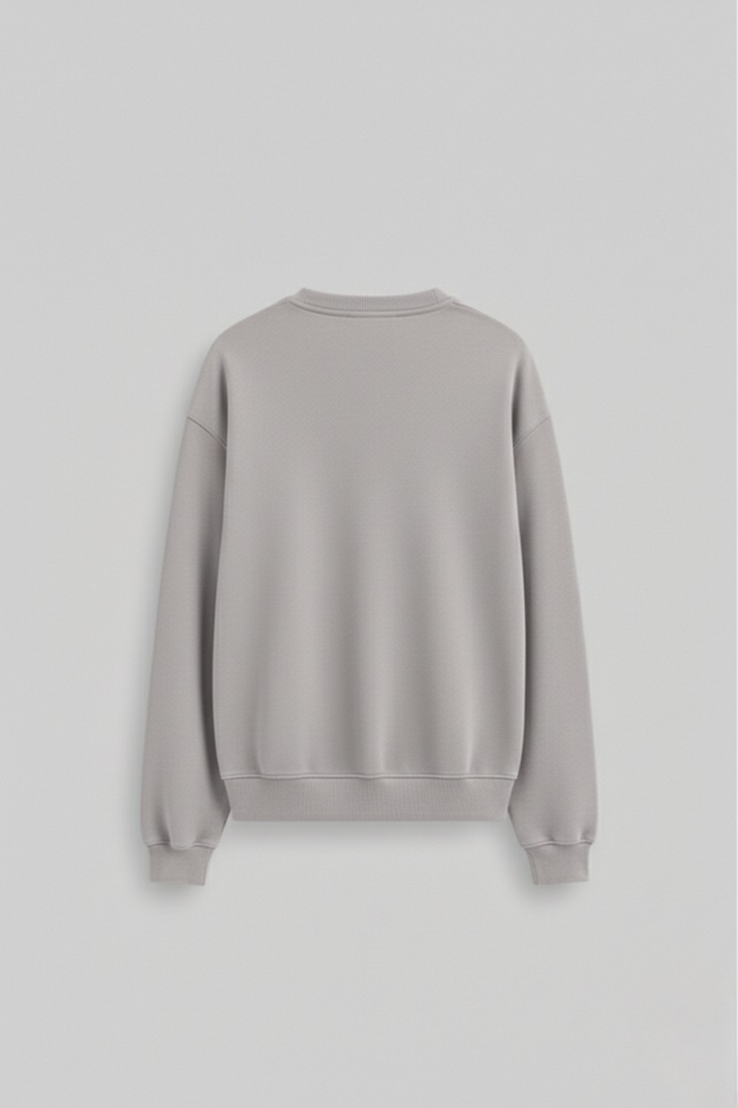 Men's Lavender Sweatshirt 300 GSM Bio-Washed, Super Combed Cotton Poly