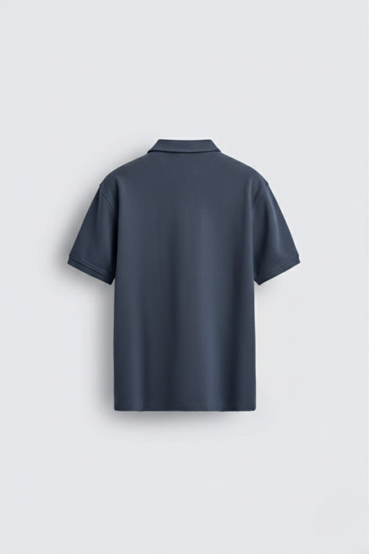 Men's Navy Blue Polo T-Shirt 220 GSM Premium Cotton