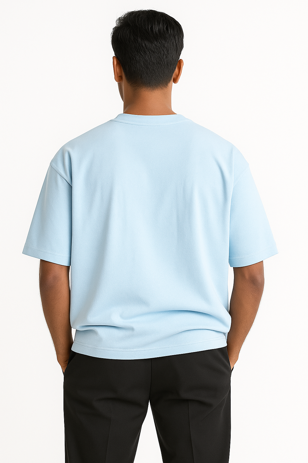 Oversized Solid - Baby Blue