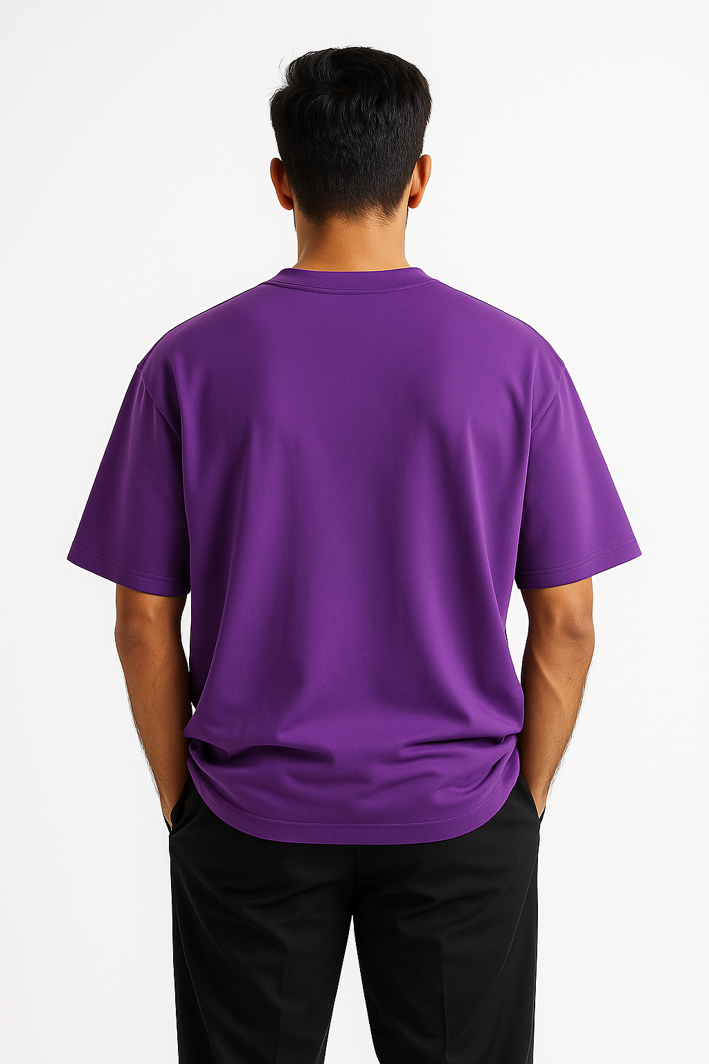 Oversized Solid - Purple