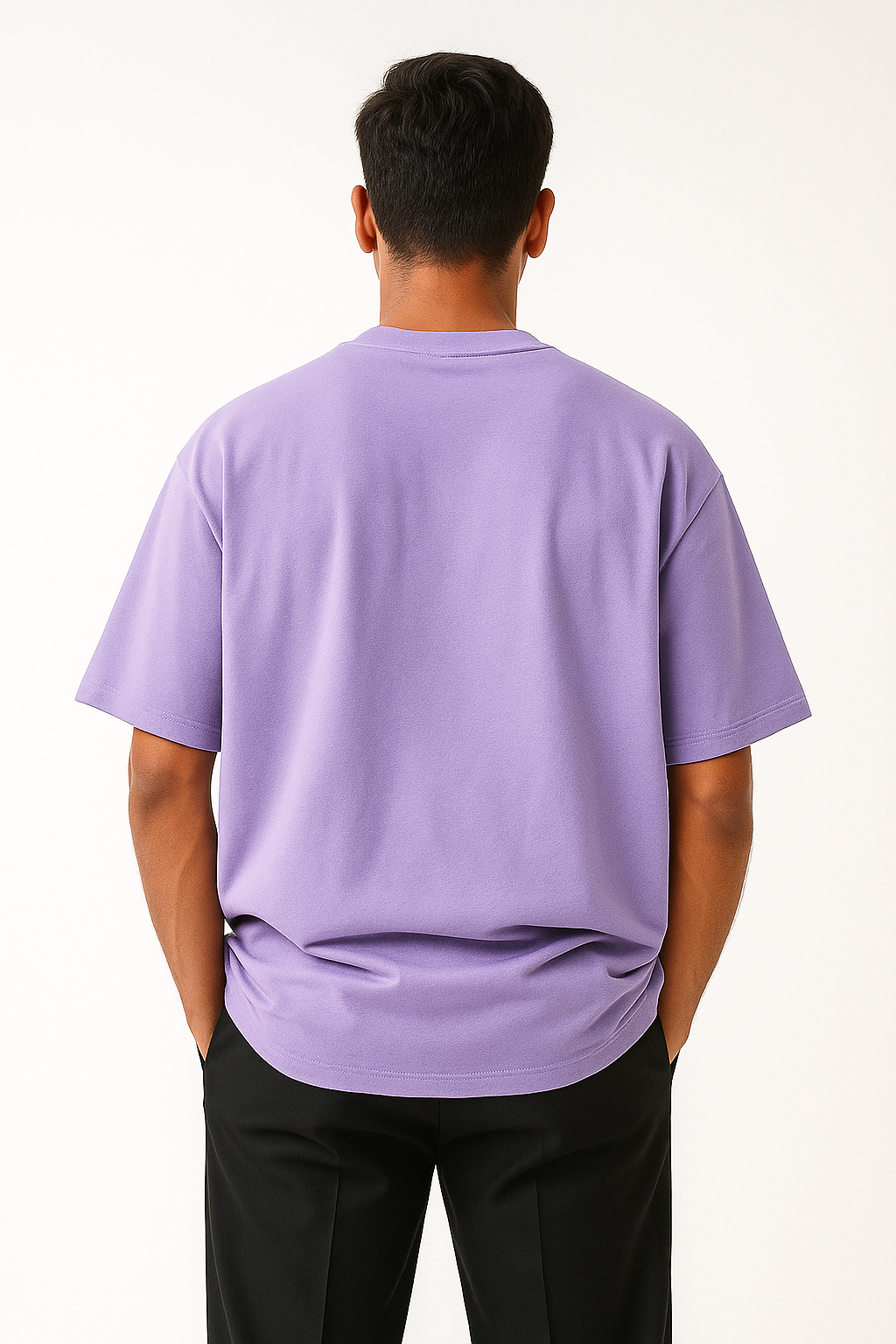 Terry Oversized Tee - Lavender