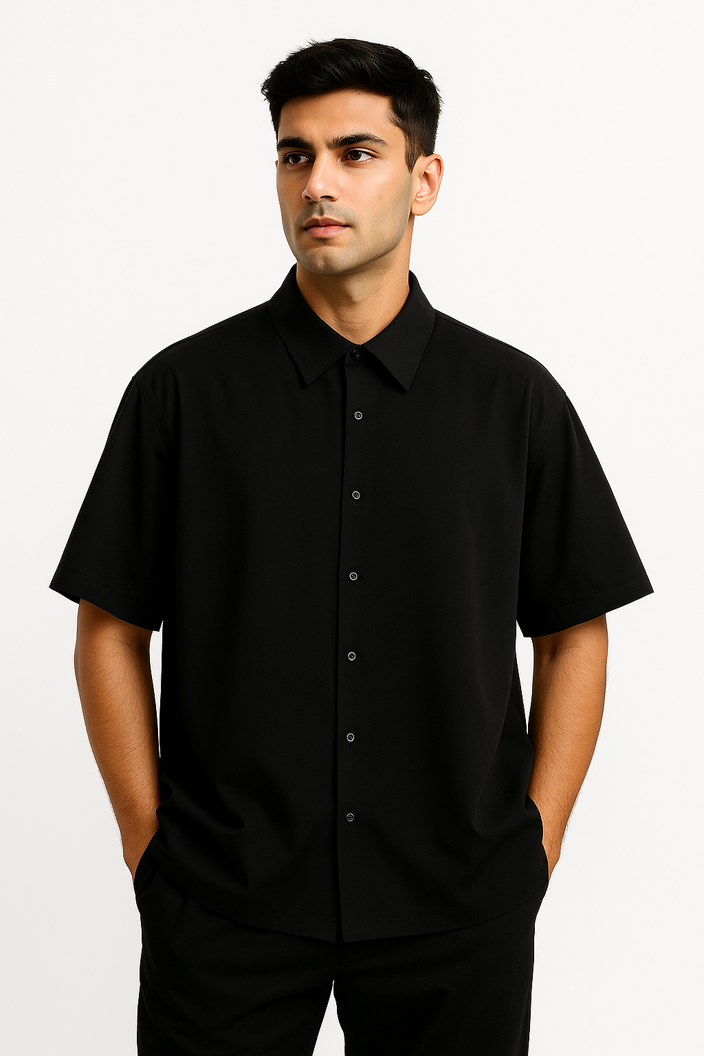 Oversized Shirt - Black