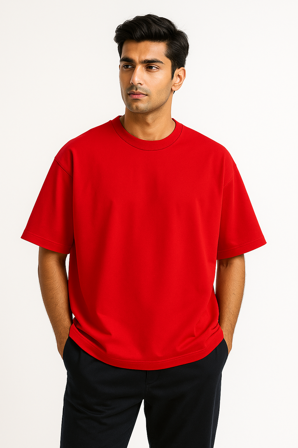 Oversized Solid - Red
