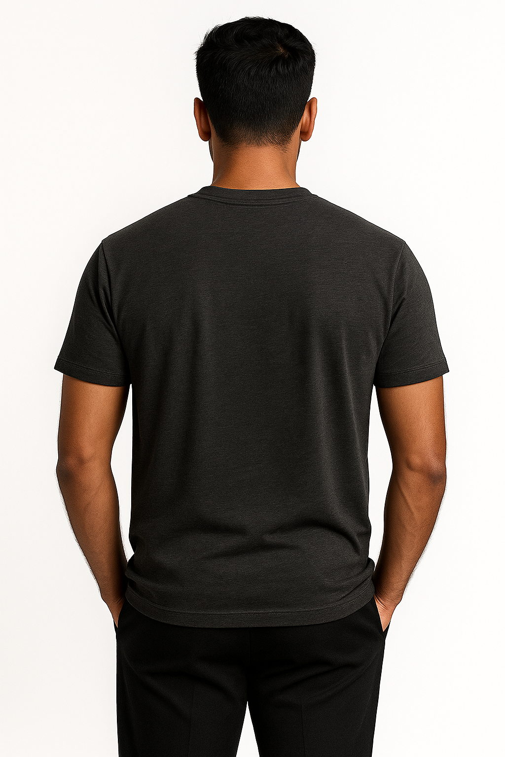 Solid - Black Melange