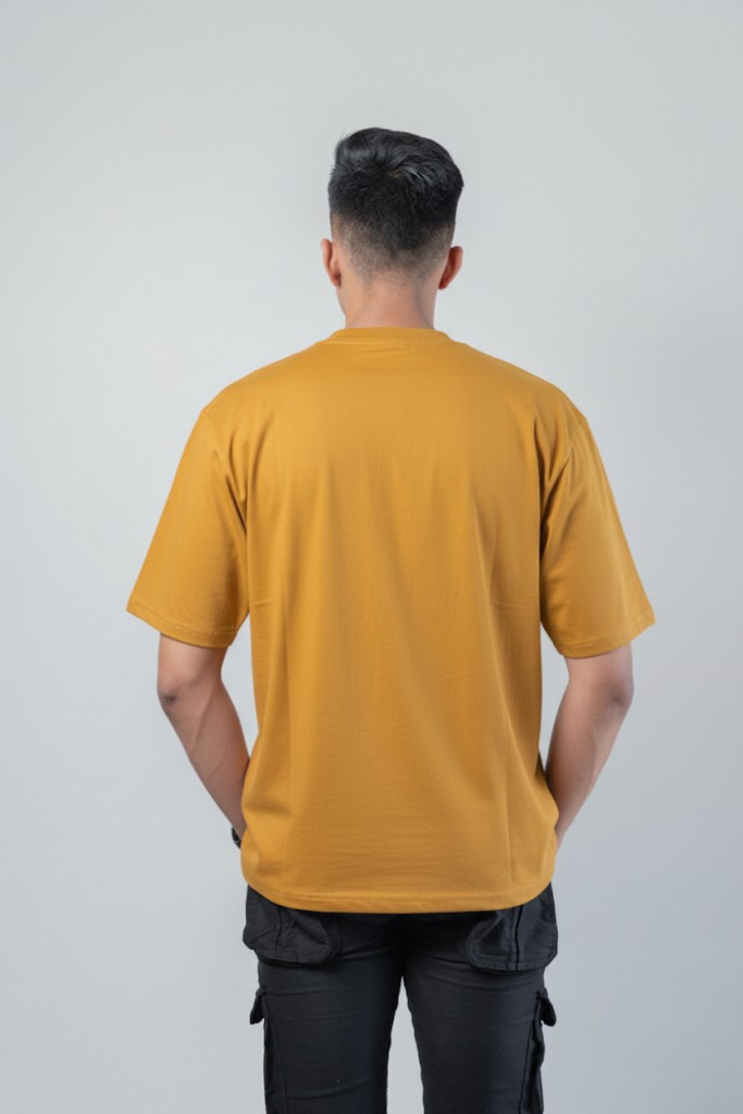Oversized Solid -Mustard Yellow