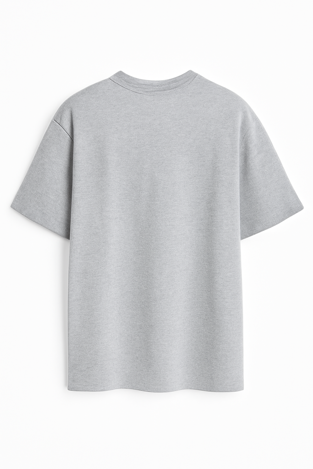 Oversized Solid - Grey Melange