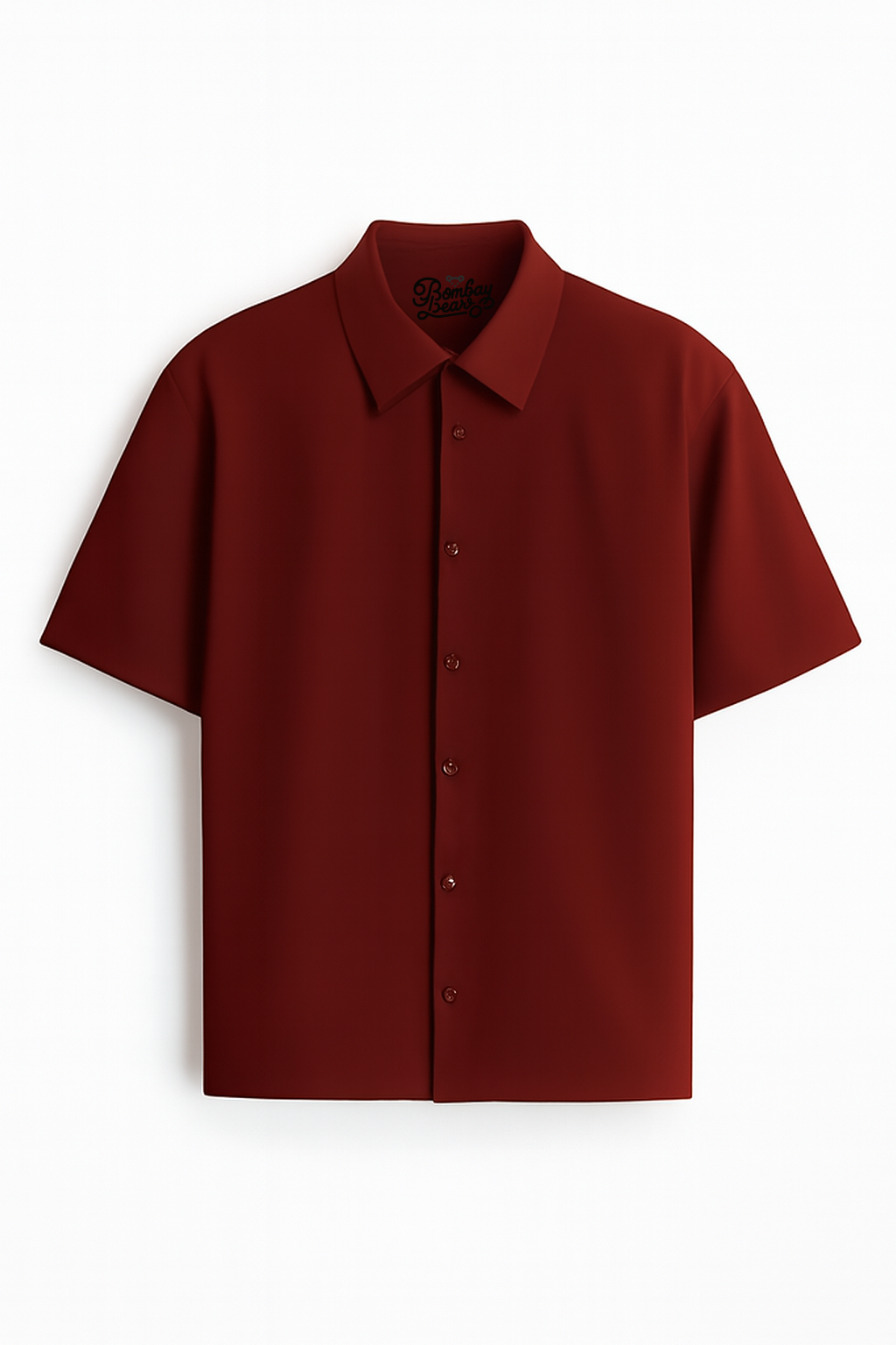 Oversized Shirt - Maroon