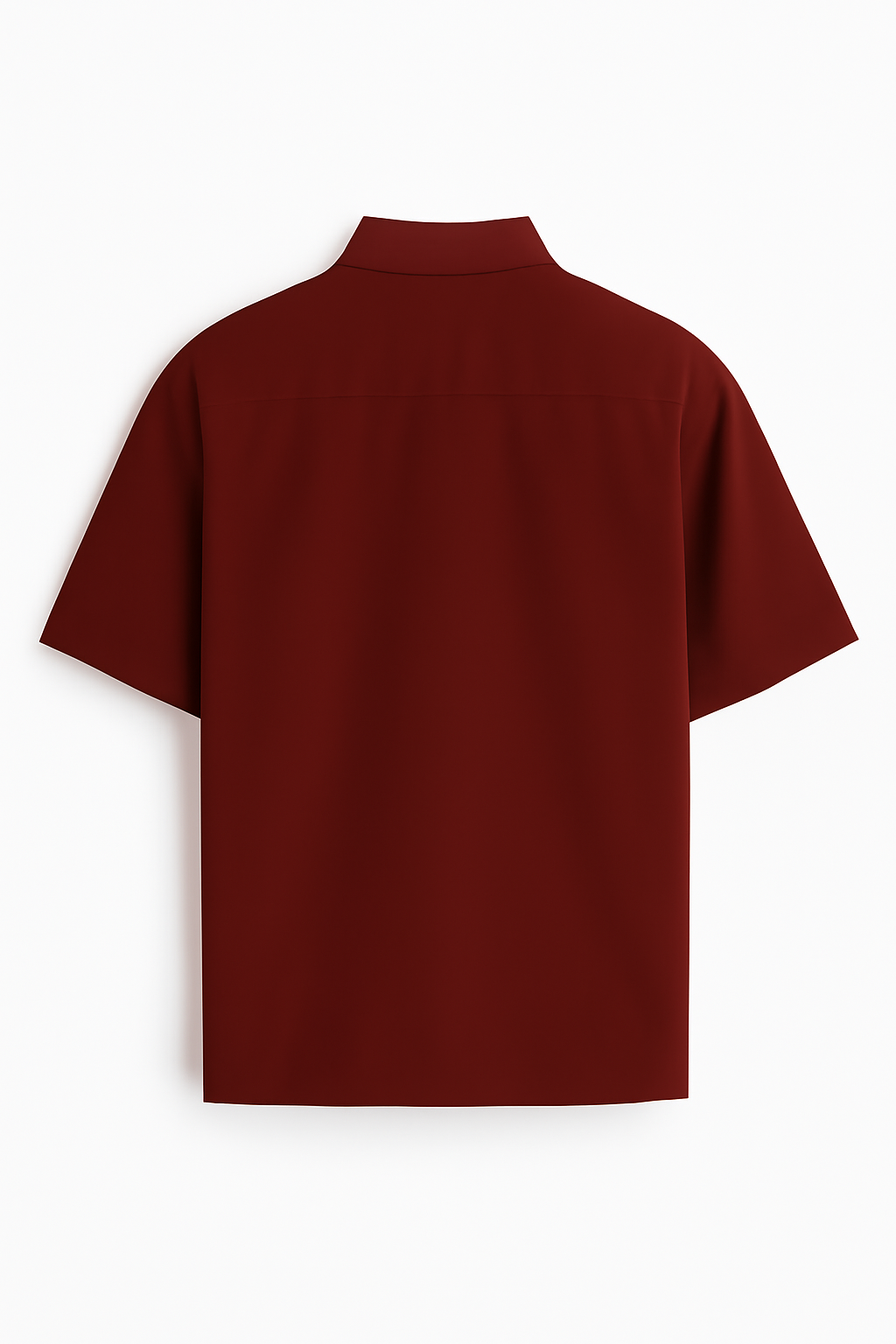 Oversized Shirt - Maroon