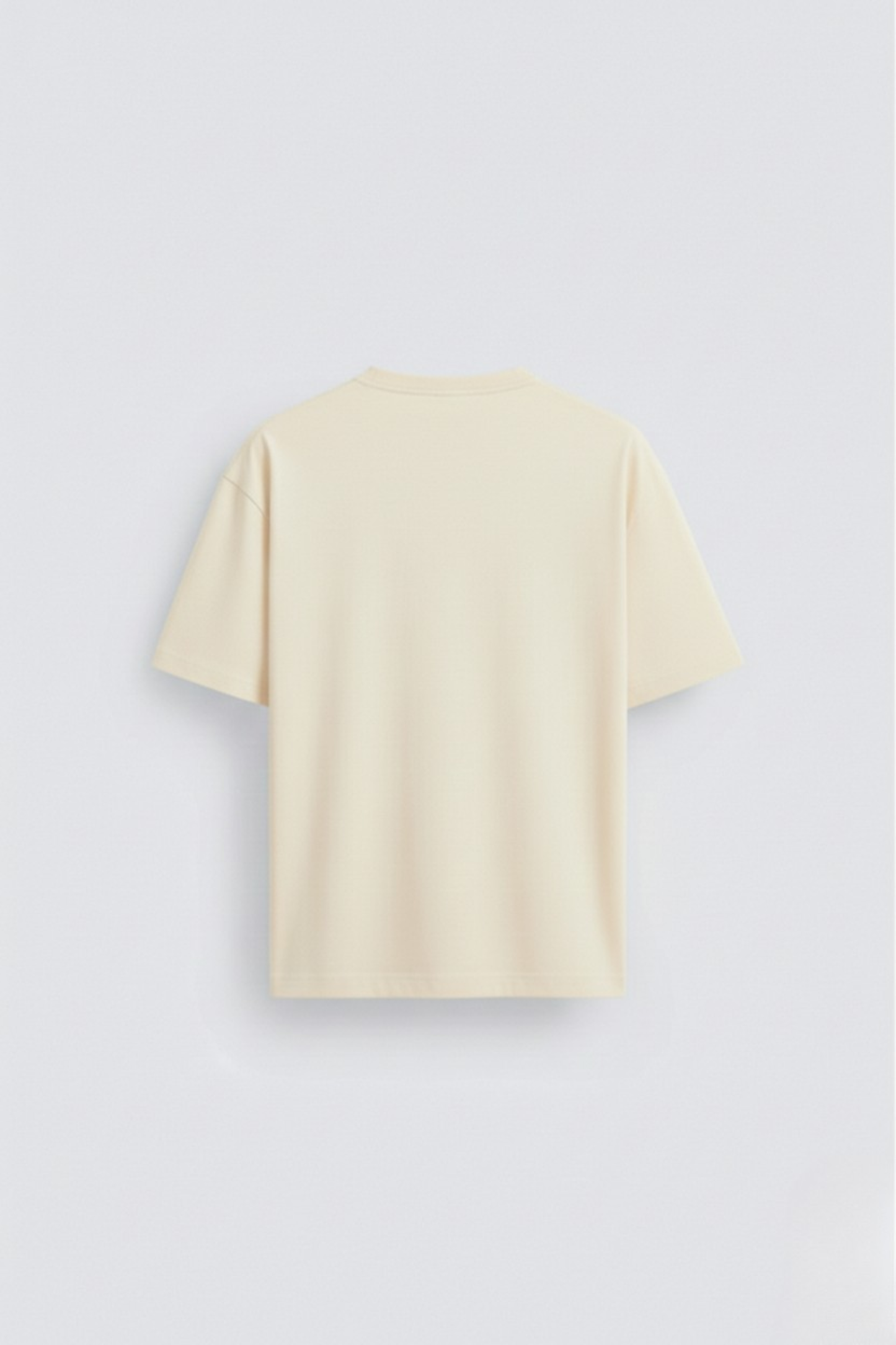 Men's Off White Oversized Classic T-Shirt 240 GSM Cotton