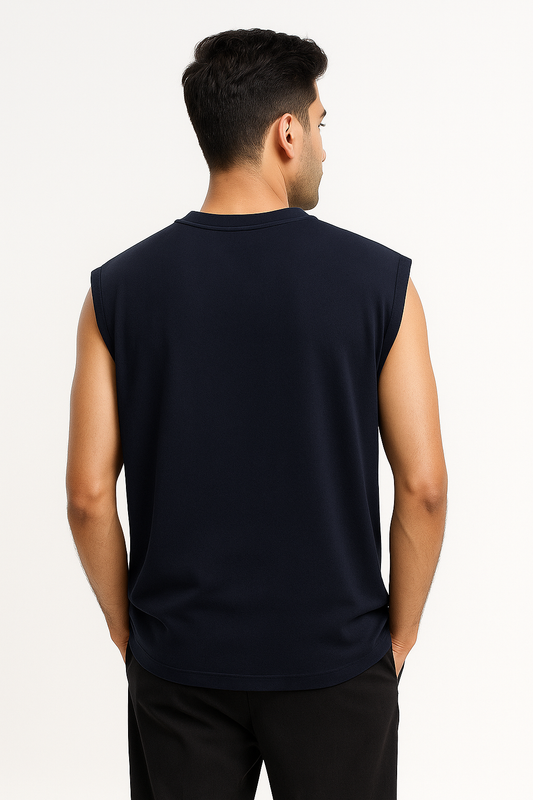 Tank Top - Navy Blue