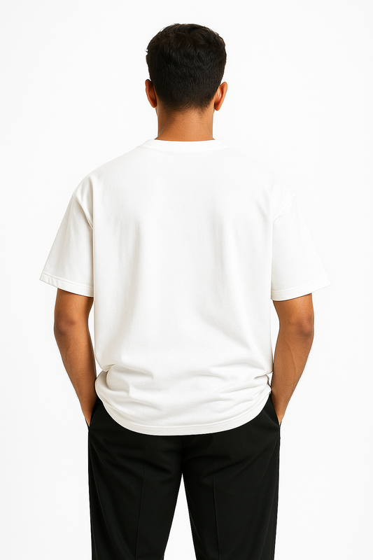 Oversized Solid - White