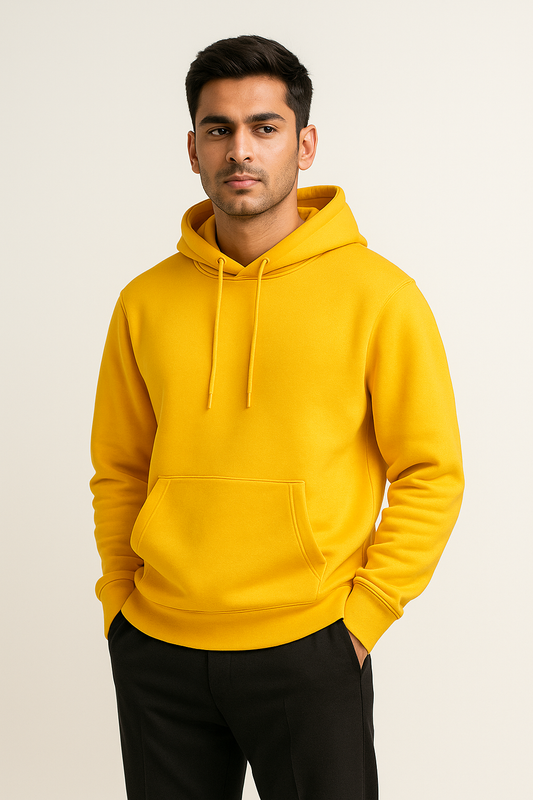 Hoodie - Mustard Yellow