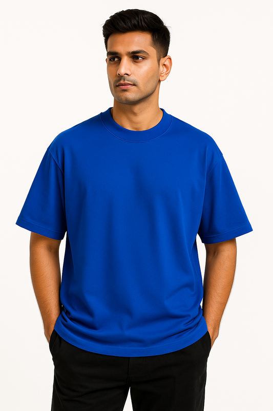Oversized Solid - Royal Blue