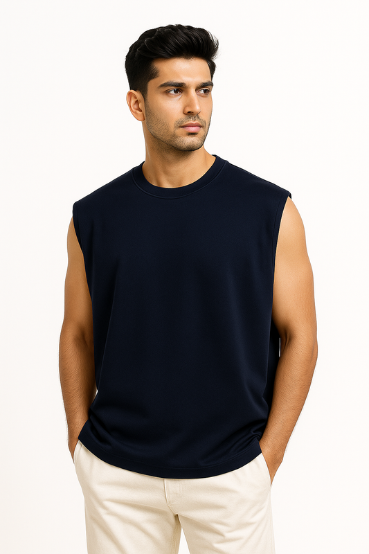 Tank Top - Navy Blue