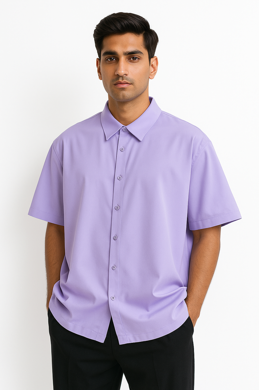 Oversized Shirt - Lavender