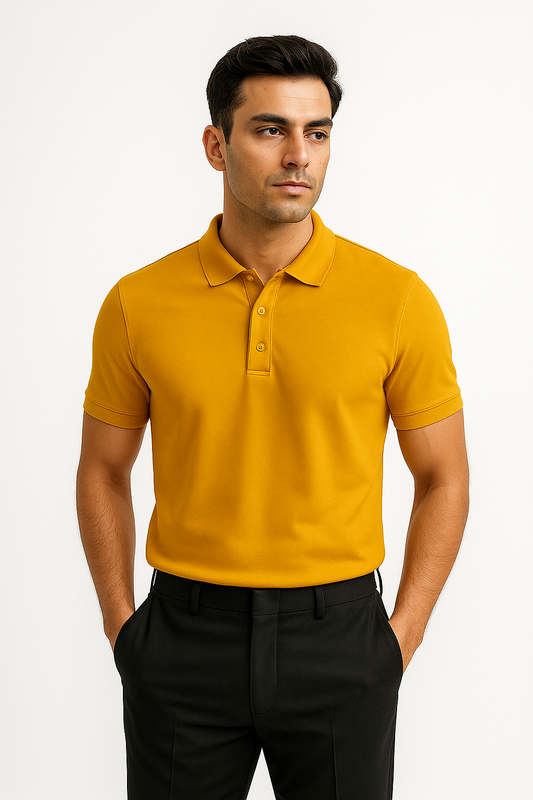 Polo - Mustard Yellow