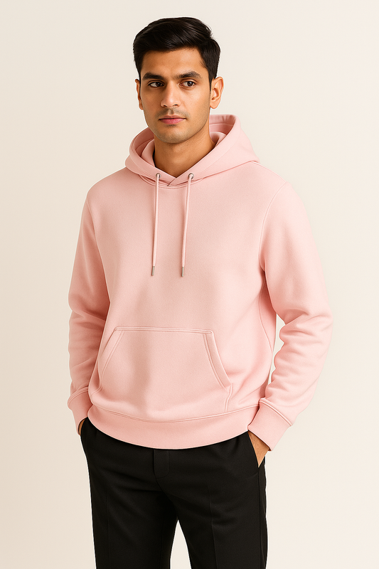 Hoodie - Light Baby Pink
