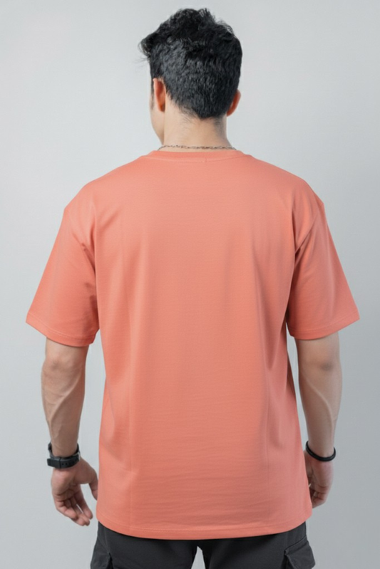 Oversized Solid - Coral