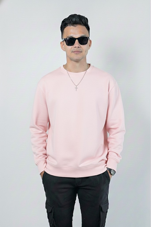 Sweatshirt - Light Baby Pink