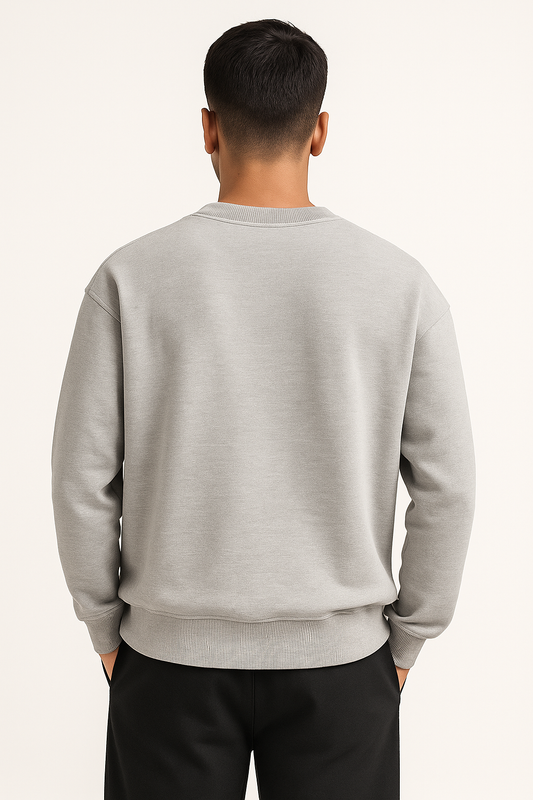 Sweatshirt - Grey Melange