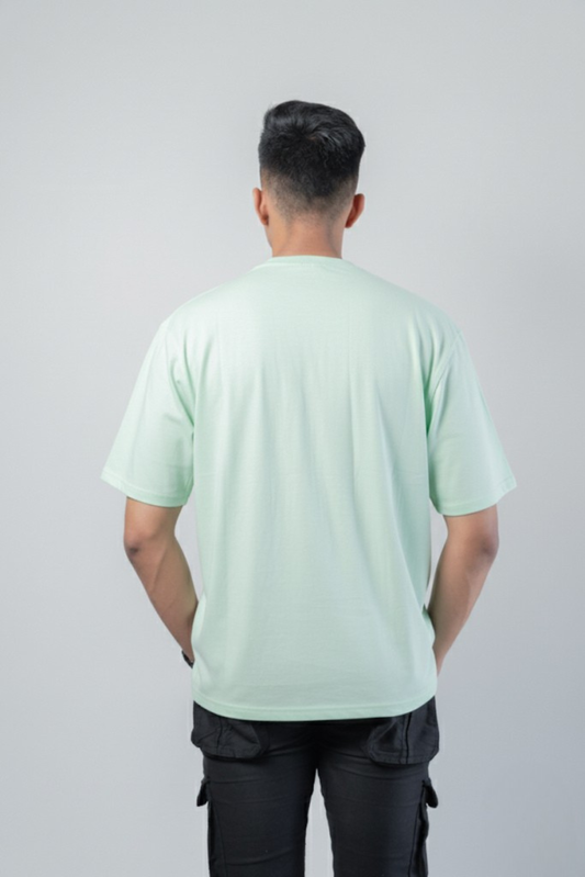 Terry Oversized Tee - Jade