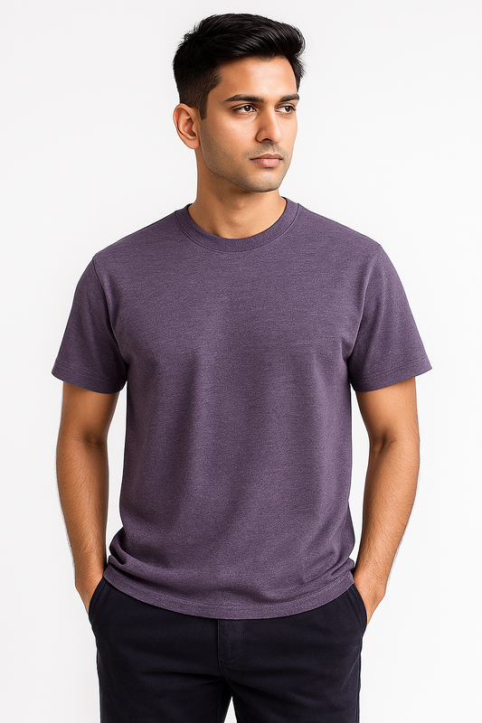 Solid - Purple Melange