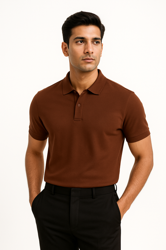 Polo - Coffee Brown