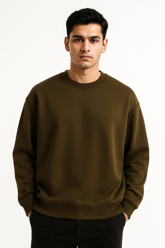 Sweatshirt - Olive Green