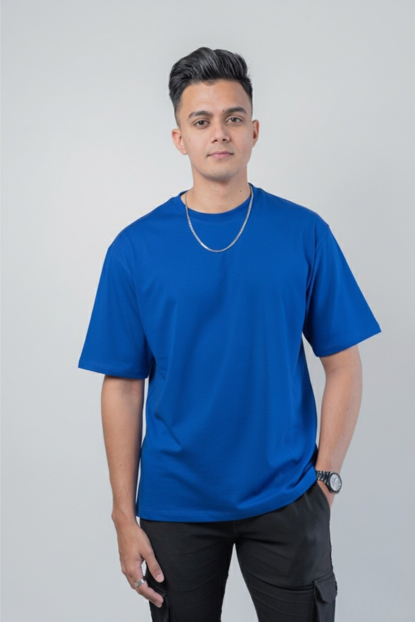 Oversized Solid - Royal Blue
