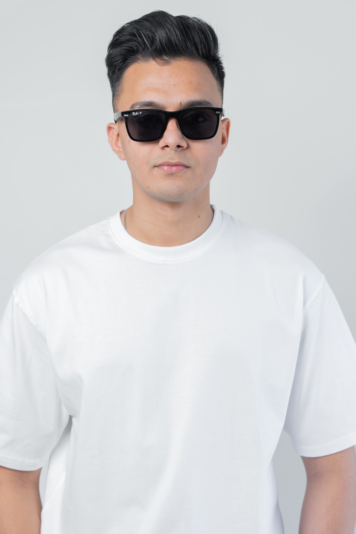 Oversized Classic T‑Shirt for Men | 240 GSM Heavyweight 100% Cotton | White