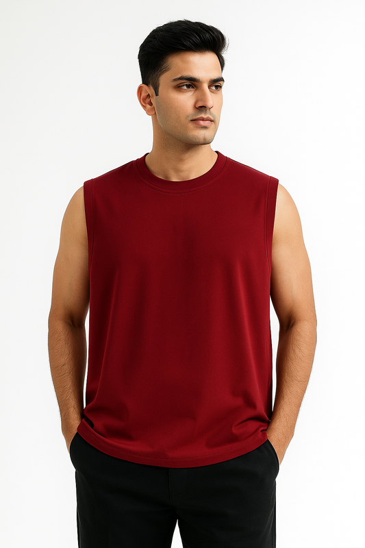 Tank Top - Maroon