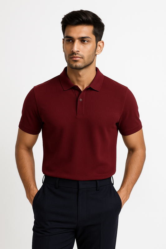 Polo - Maroon
