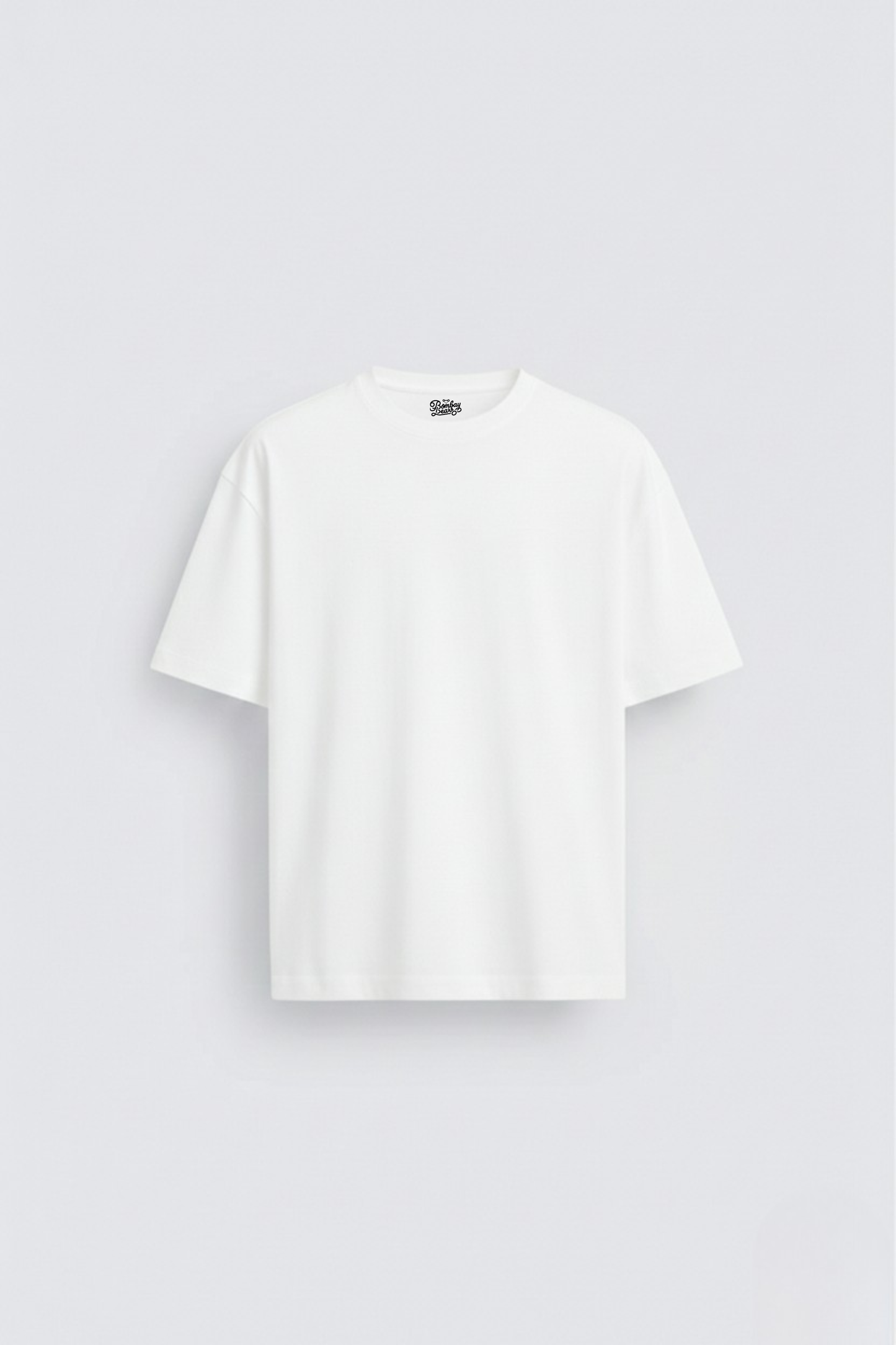 Men's White Oversized Classic T-Shirt  240 GSM Cotton