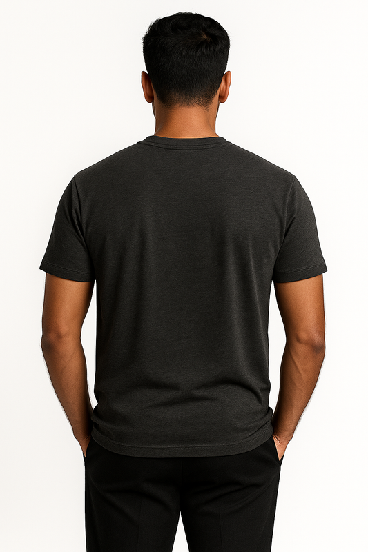 Solid - Black Melange