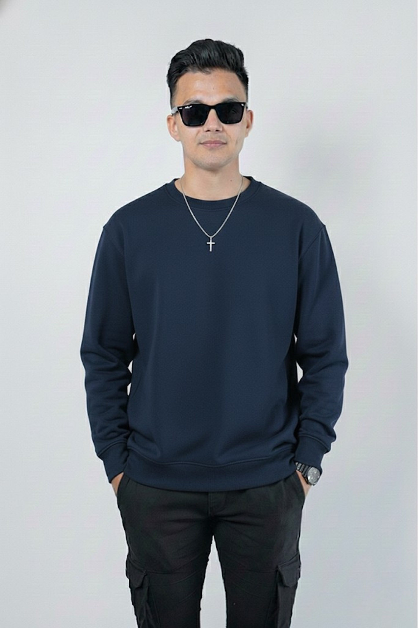 Sweatshirt - Navy Blue