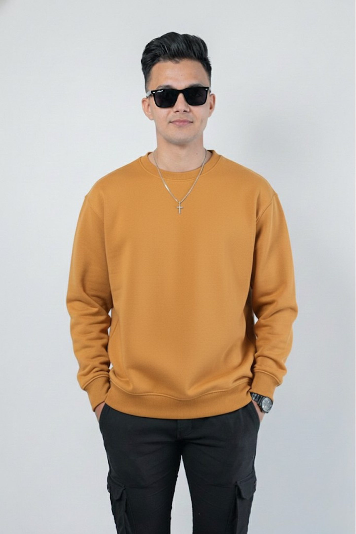Sweatshirt- Mustard Yellow