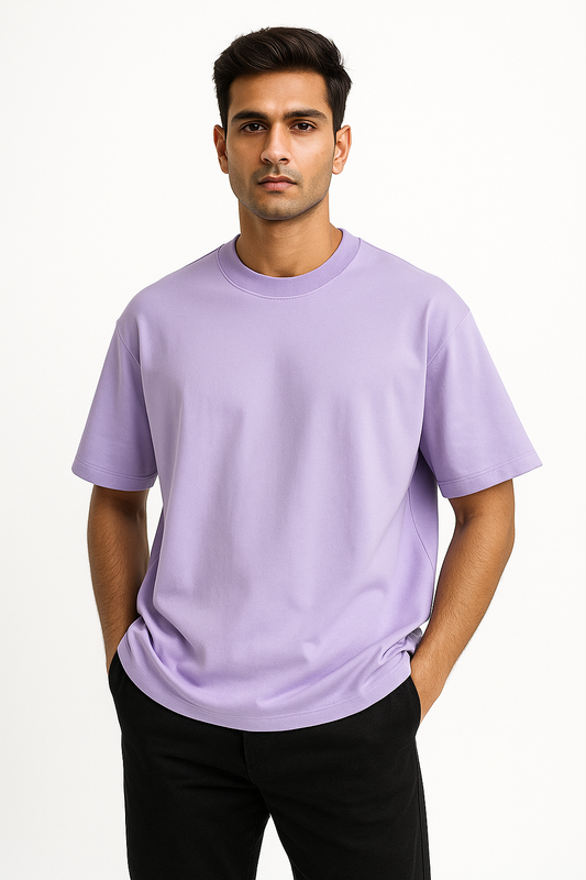 Oversized Solid - Lavender