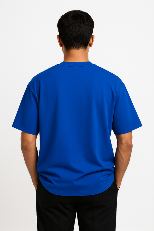 Oversized Solid - Royal Blue