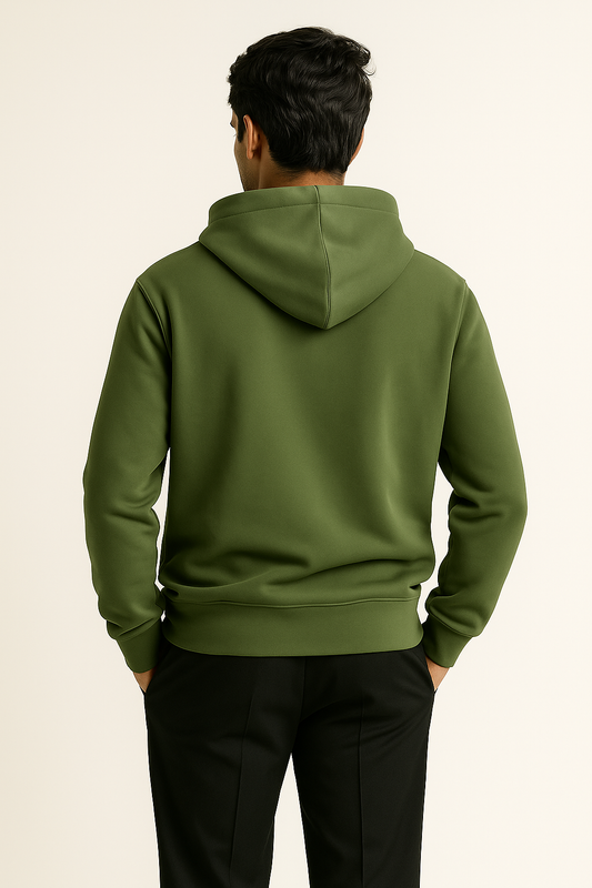Hoodie - Olive Green