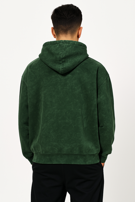 Acid Wash - Bottle Green